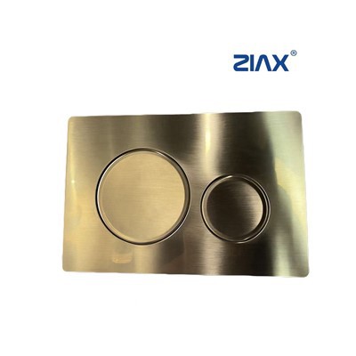 Gyldent plastikpanel (dobbelt-hulsmodel) - Løft din enhed med luksuriøs æstetik og praktisk